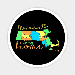 USA state: Massachusetts Magnet